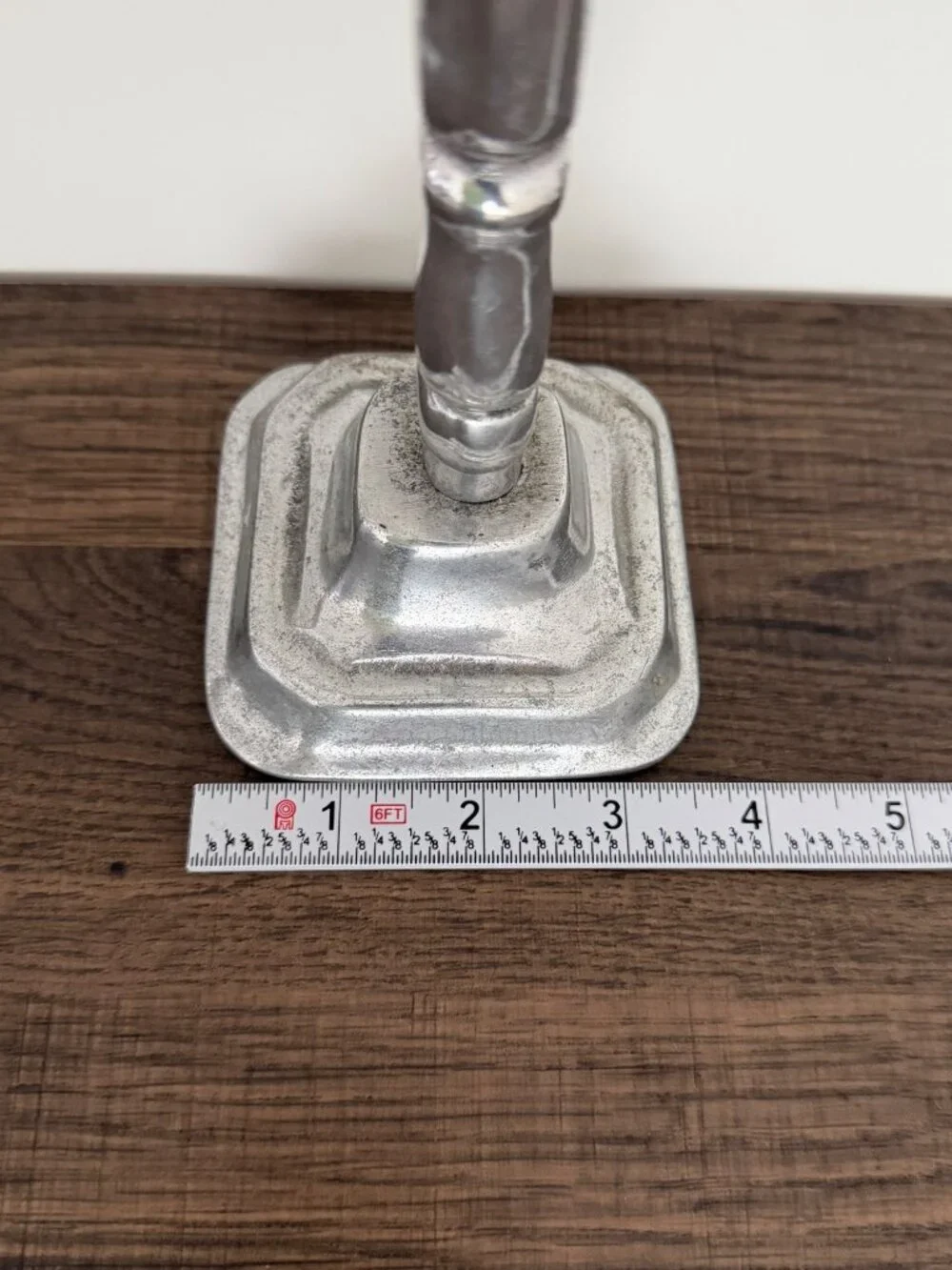 Vintage Scissor Shaped Freestanding Double Ring Towel Holder‎ Cast Aluminum
